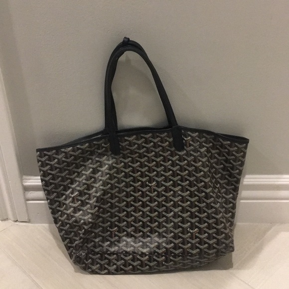 Goyard Handbags - Goyard St. Louis Tote Handbag in black chevron